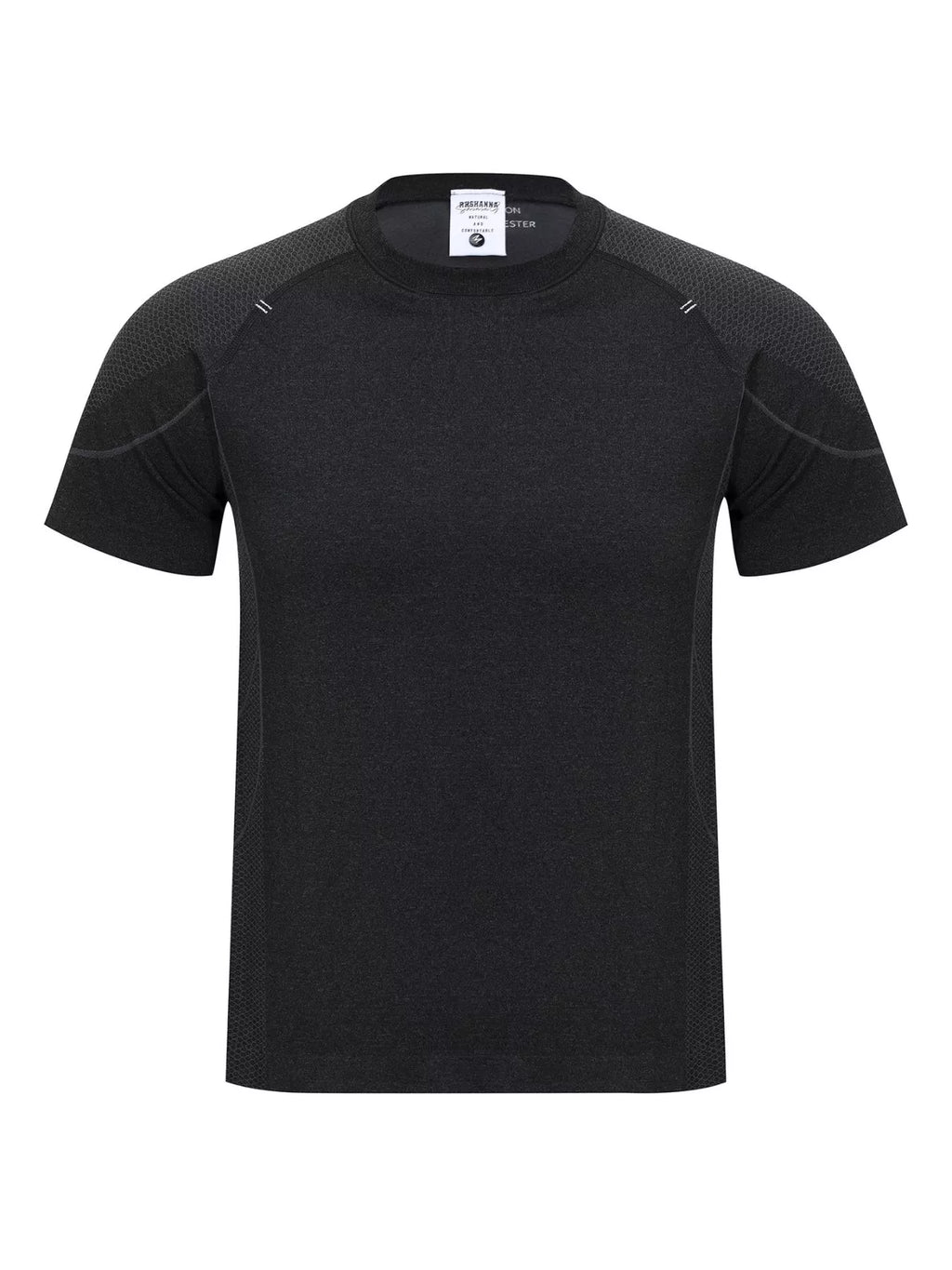 Men's round neck short sleeve t-shirt performance fabric