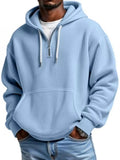 ELC Atelier Elite Men's Inclusive Fit Waffle Knit Quarter Zip Hoodi — Prestige Edit - ELC Fashion