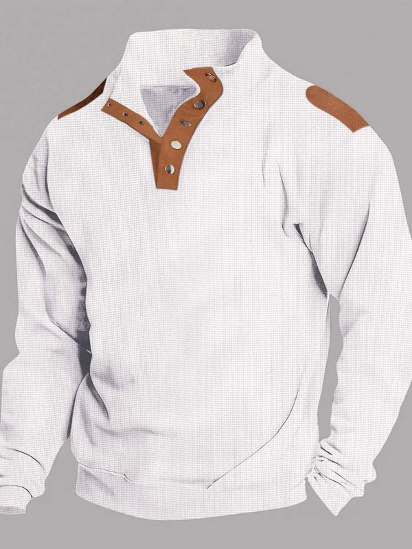 ELC Atelier Premier Men's Inclusive Fit Quarter Snap Long Sleeve To — Prestige Edit - ELC Fashion