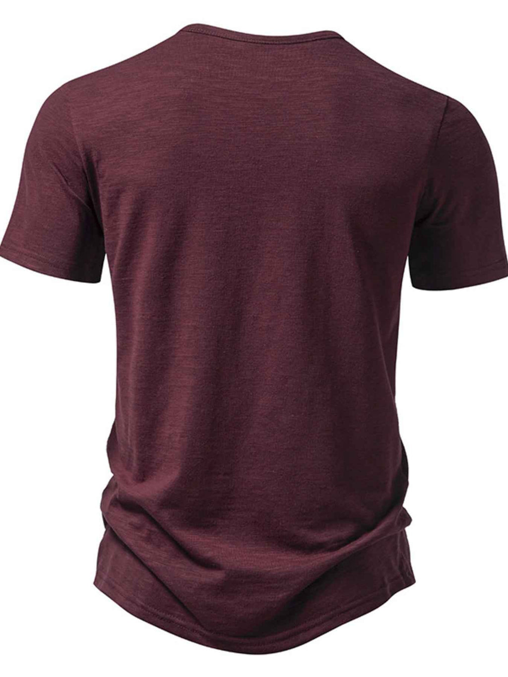 ELC Atelier Refined Men's Casual Button Detail T-Shirt — Prestige Edit - ELC Fashion
