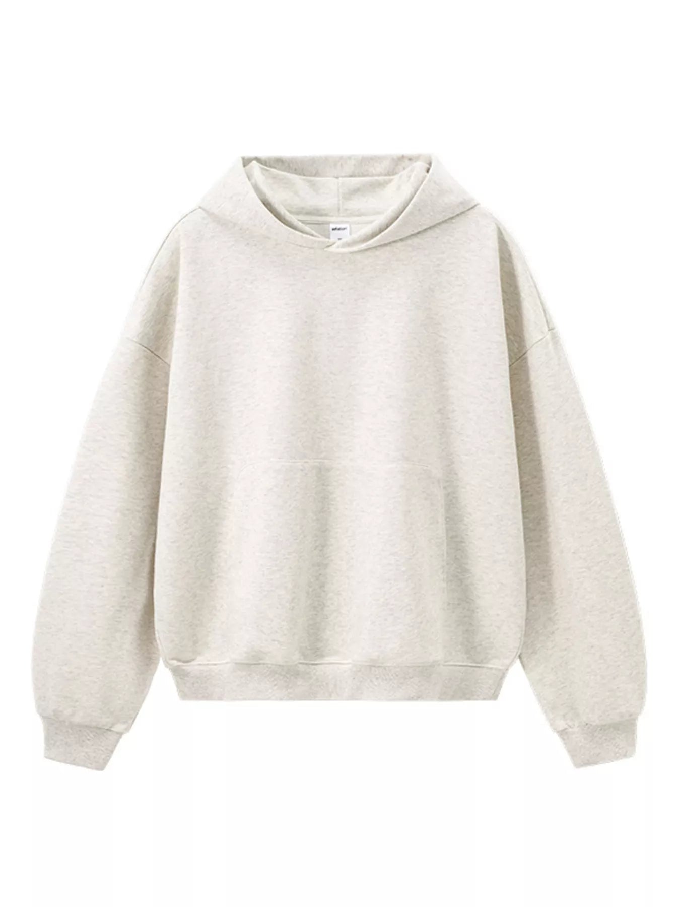 Men's kangaroo pocket hoodie front pocket