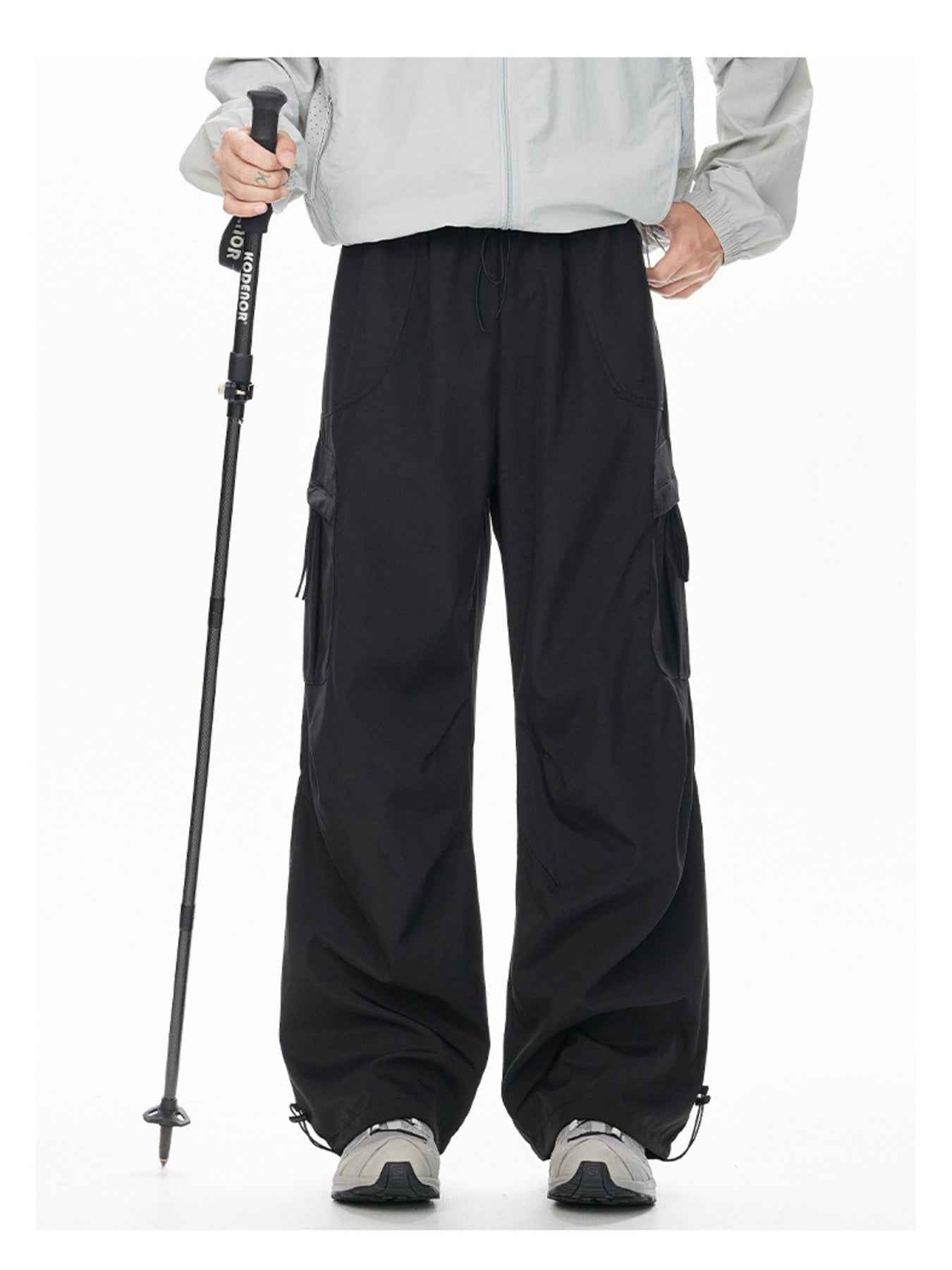 Men's Plus Size Loose Fit Cargo Pants - ELC Fashion