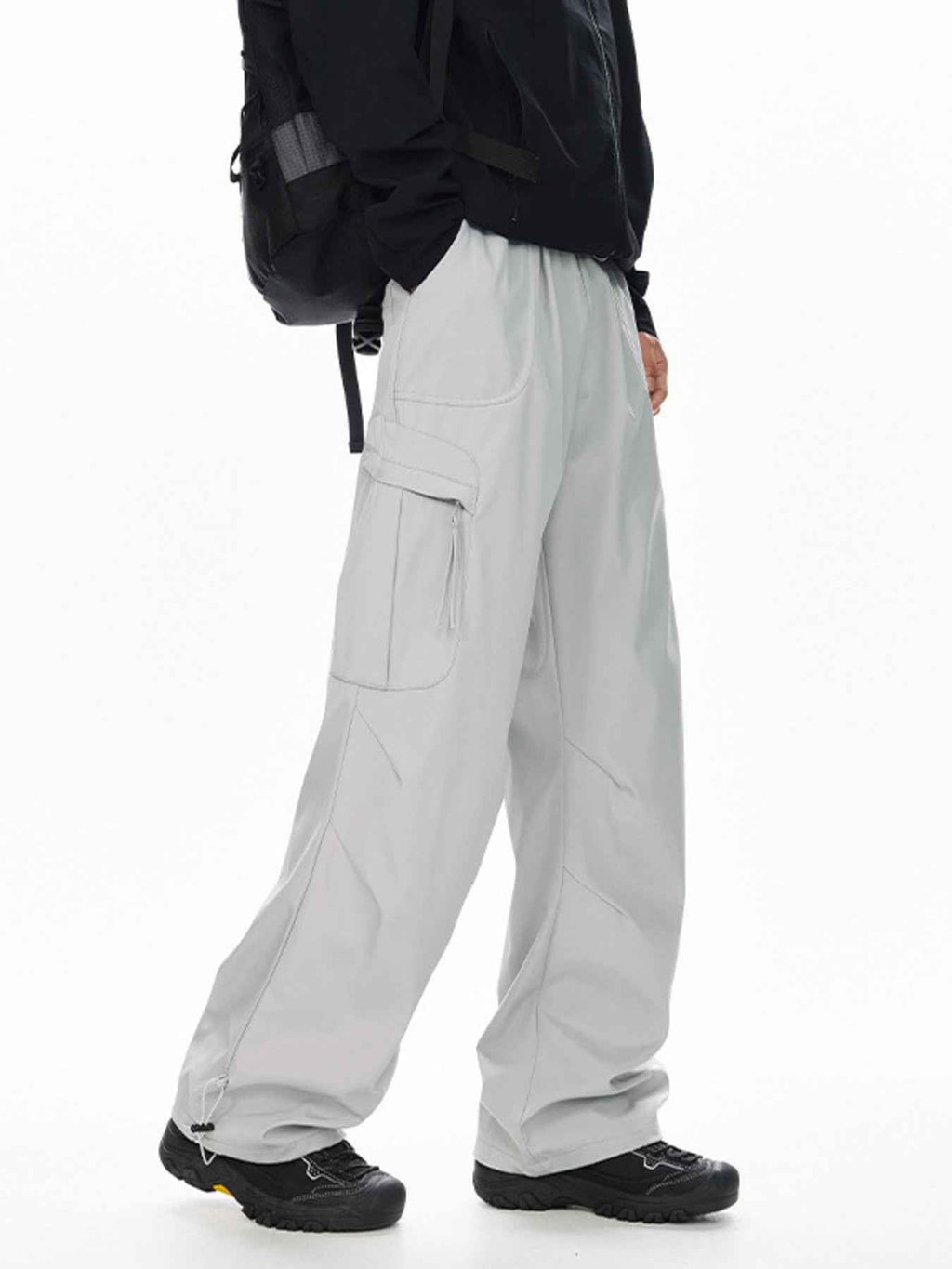 Men's Plus Size Loose Fit Cargo Pants - ELC Fashion