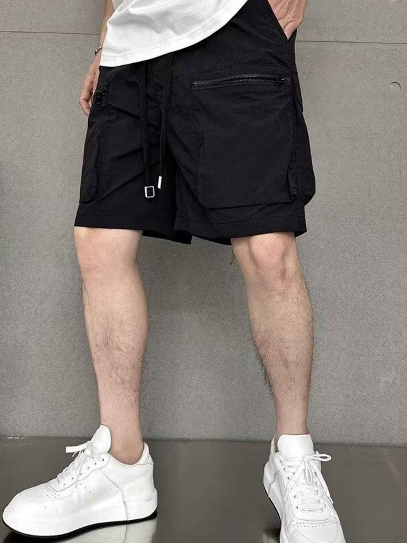 Men's Plus Size Multi - Pocket Relaxed Fit Cargo Shorts - ELC Fashion