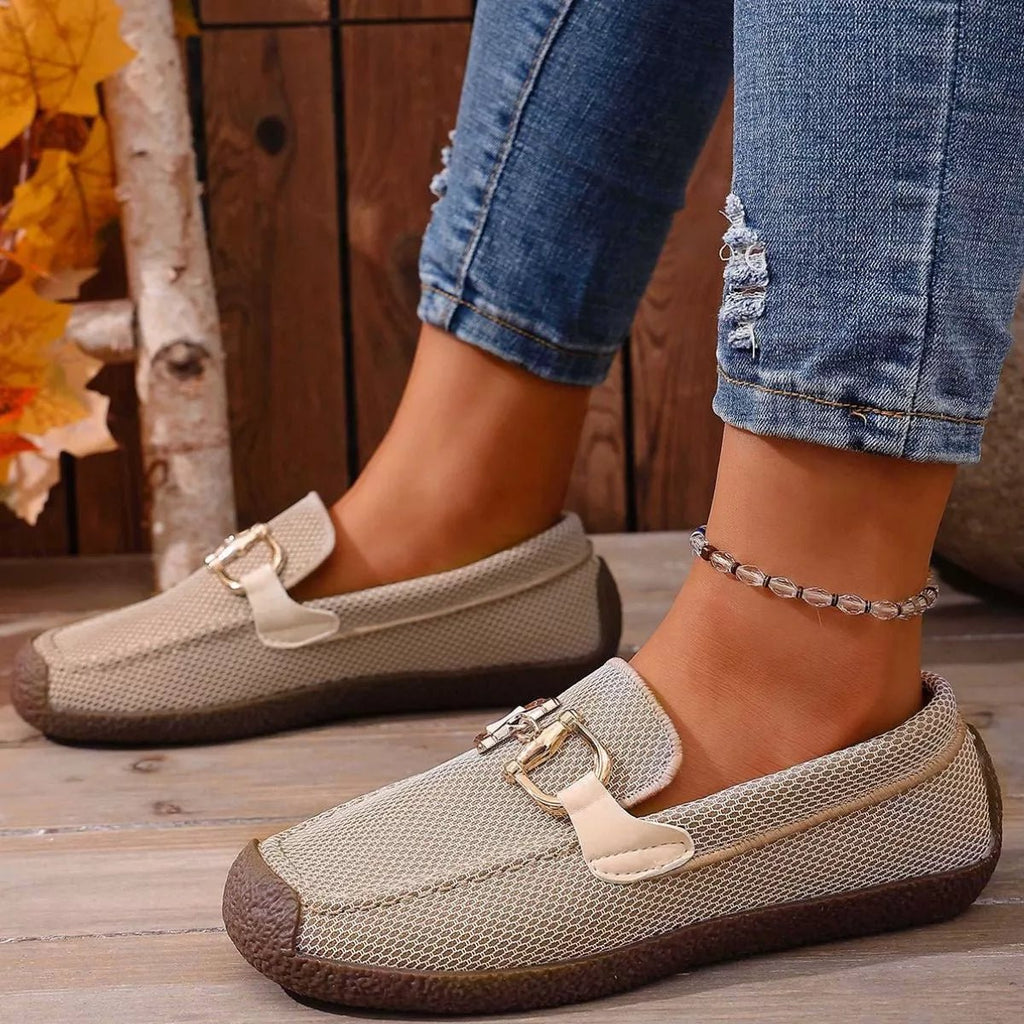 Round Toe Flat Slip - Ons - ELC Fashion