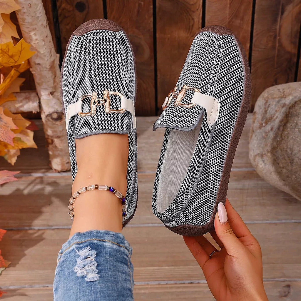 Round Toe Flat Slip - Ons - ELC Fashion
