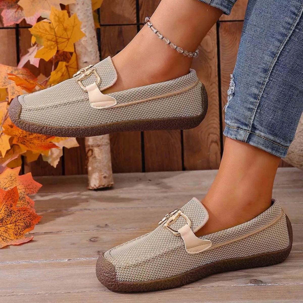 Round Toe Flat Slip - Ons - ELC Fashion