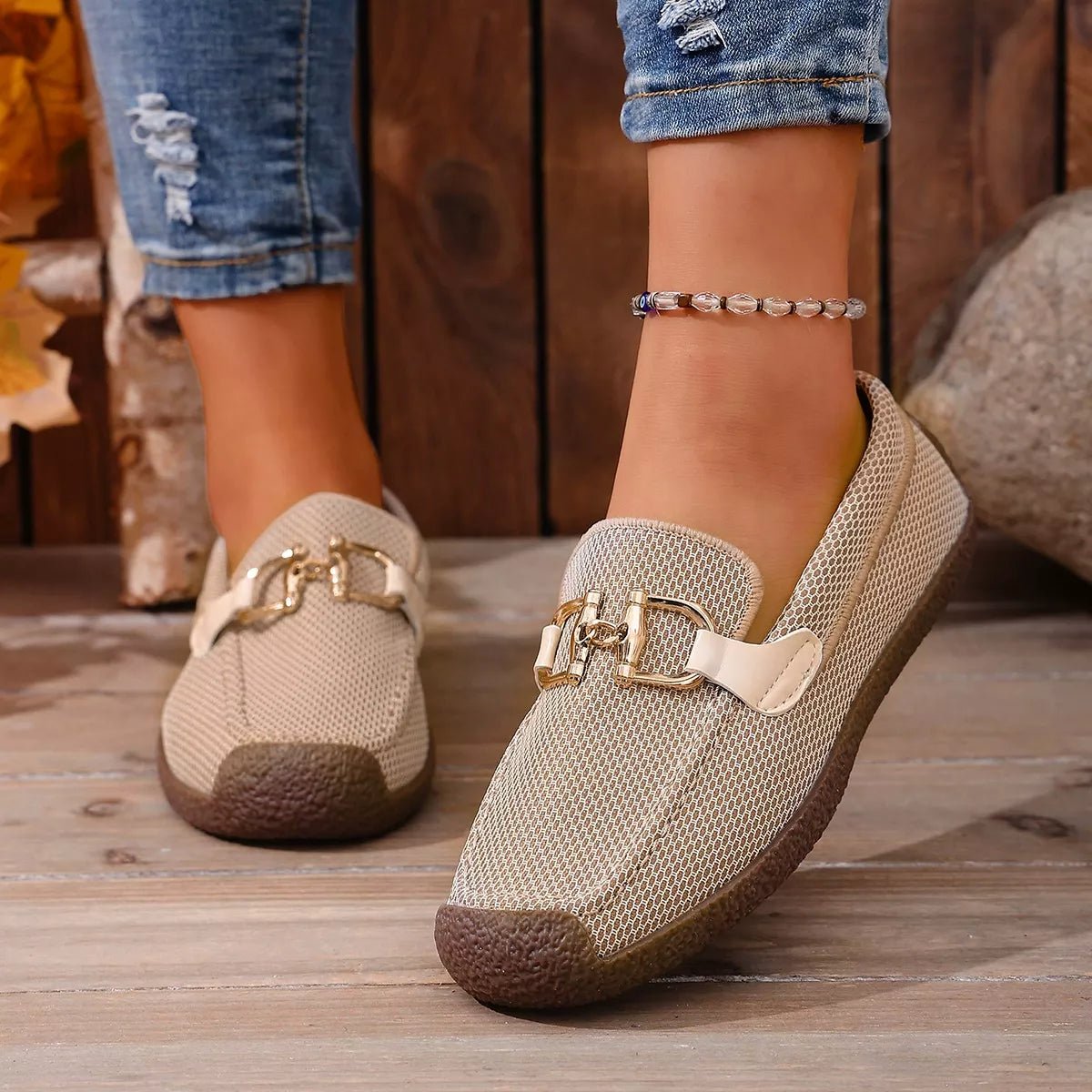 Round Toe Flat Slip - Ons - ELC Fashion