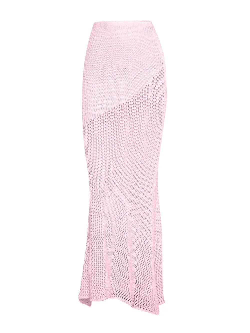 Tied Long Sleeve Top and Skirt Cover Up Set - ELC Fashion
