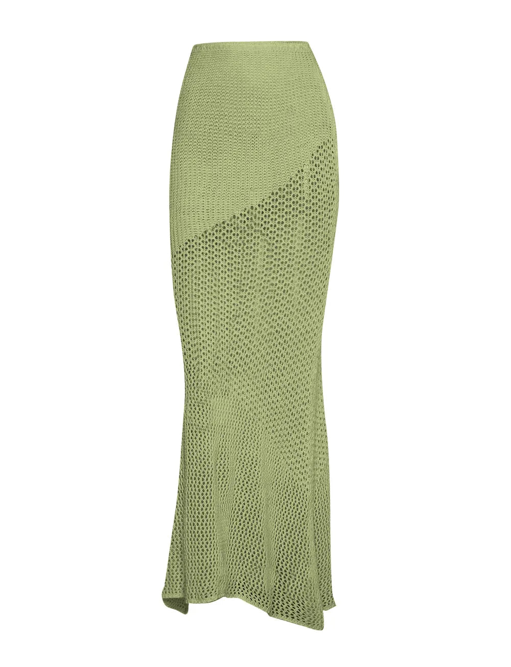 Tied Long Sleeve Top and Skirt Cover Up Set - ELC Fashion